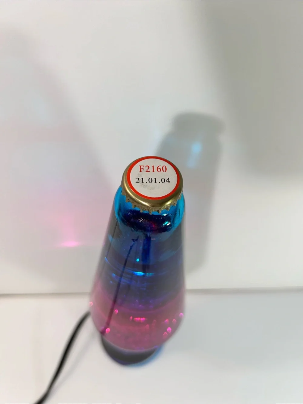 The Original Schylling‎ Glitter Motion Lava Lamp Northern Lights